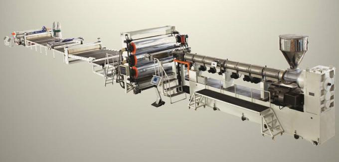 Linea di produzione di cartoni di estrussione per acetato di cellulosa CA Peek 250-500 kg/h 0