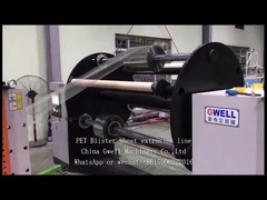 Linea di estrusione di fogli di imballaggio per la termoformazione in PET, tazza da tè e scatola da porta