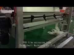 Linea di estrusione film PVB, Macchina per la produzione di film intermedio in vetro PVB