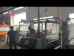 Piccola capacità per la macchina a pellicola EVA a uno strato o POE GWS 180 a una sola vite per il cliente indiano