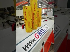 Linea di estrussione di pellicole di fusione ad aggancio in PVC