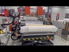 Dispositivo ausiliario per la linea di estrusione di pellicole EVA/POE:apparecchiatura di estrazione automatica del nucleo