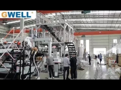 GWELL PC/PMMA Linea di estrusione di fogli, con doppia laminazione a film protettivo.