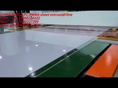 Tanta trasparenza e uniformità PC / foglio PMMA dalla linea di estrusione GWELL