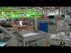 Linea di estrusione di piastre a sezione trasversale cava in PP