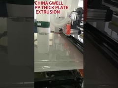 Macchina per l'estrusione di piastre di spessore 3-8 mm di PP