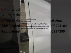 Buona uniformità - linea di estrusione di lamiere rigide colorate/trasparenti in PVC