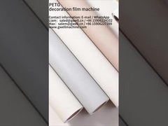 GWELL espessore 0,15 mm PETG film di decorazione estrusione