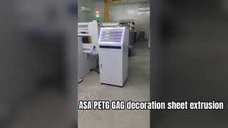 Linea di coestrusione di lastre decorative ASA/GAG