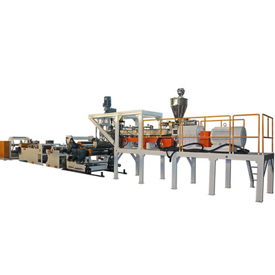 comprare Linea di estrusione di pellicole di fusione in TPU di materie plastiche composite a vite singole 500 kg/h online manufacture
