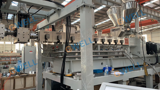 comprare Estrusione di plastica dello strato della cancelleria dell'espulsore di strato dell'animale domestico pp che fa l'espulsore del rotolo dello strato della macchina online manufacture