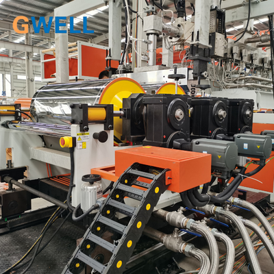 comprare 300-1200 kg/h Extruder a doppia vite Linea di estrusione di fogli di imballaggio in PET Capacità personalizzata online manufacture