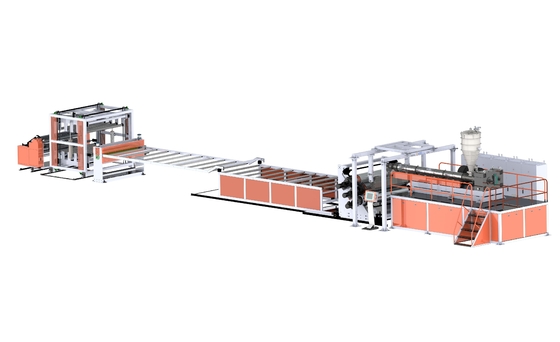 comprare linea rigida trasparente pianta dell'estrusione dello strato della macchina dello strato del PVC di 1220mm online manufacture