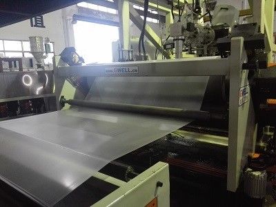 comprare Linea di estrusione di pellicole di fusione TPU con 500 kg/h di uscita 1000-2000 mm di larghezza e progettazione a vite singole per la produzione di pellicole TPU di alta qualità online manufacture