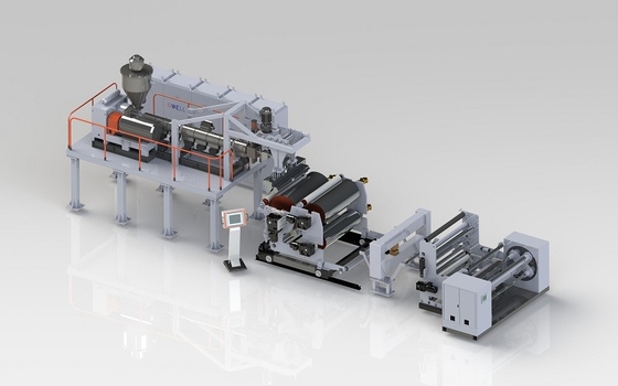 comprare Macchine per l'estrusione di pellicole di ETFE da 120 kg/h di larghezza 1000 - 1500 mm online manufacture
