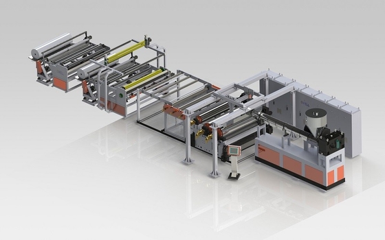 comprare Linee fusa di vetro 2000 - 3500mm dell'estrusione del film dell'automobile della costruzione di PVB online manufacture