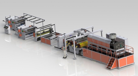 comprare Linea di estrusione per cartoni in PVC ASA 350 kg/h Estrusore a vite singola online manufacture