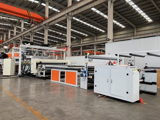 comprare Linea di estrusione di pellicola fusa EVA / POE per l'incapsulamento dei pannelli solari online manufacture