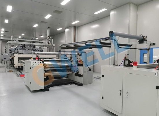 comprare Linea di estrusione di pellicola fusa EVA / POE per l'incapsulamento dei pannelli solari online manufacture