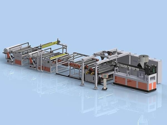 comprare Linea di estrusione di pellicole solari EVA / POE per l'incapsulamento di pannelli solari online manufacture