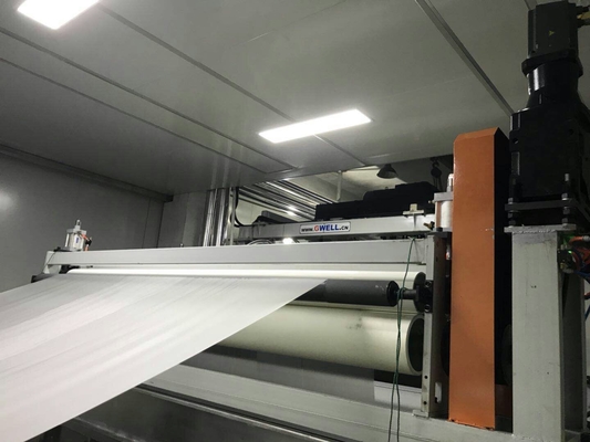 comprare Linea di produzione di film PVB con larghezza massima di 3600 mm, spessore 0,38-1,52 mm e produzione di 500-800 kg/h per vetro edilizio e automobilistico online manufacture