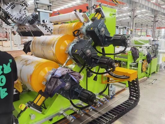 comprare Macchina per estrusione di lastre in PP ad alta capacità con larghezza 800-1500 mm e spessore 0,2-1,5 mm per produzione 300-1000 kg/h online manufacture