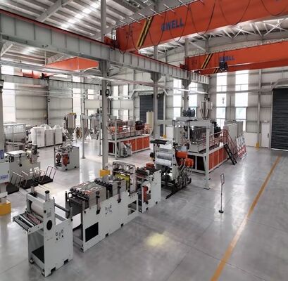 comprare Macchina per estrusione di fogli in PET con capacità di produzione di 300-1500 kg/h, design a doppia vite e sistema di riscaldamento ad alta efficienza energetica online manufacture