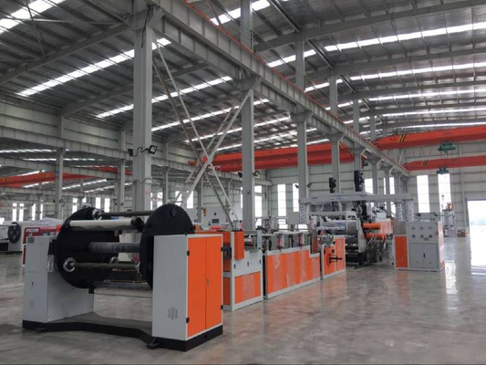 Acquistare Linea di estrusione per fogli in PET a doppia vite senza necessità di cristallizzazione e asciugatura, larghezza 800-1500 mm e utilizzo di RPET al 100% online manufacture