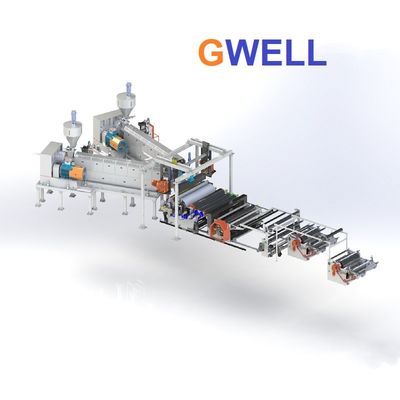 comprare EVA linea di estrussione di pellicole impermeabilizzanti EVA linea di produzione di membrane impermeabilizzanti online manufacture