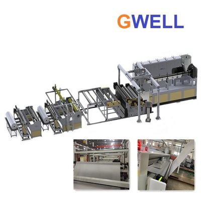comprare linea di produzione di 0.45mm EVA Solar Panel Encapsulation Film EVA Extruder 15m/min online manufacture