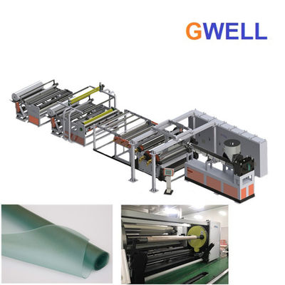 comprare EVA Extrusion Building Glass Intermediate ha fuso la linea 600KG H dell'estrusione del film online manufacture