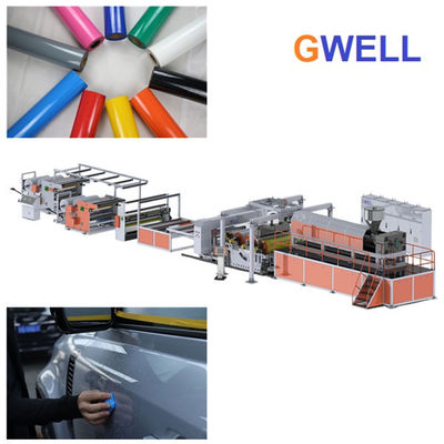 comprare TPU ha fuso la linea macchina dell'estrusione del film di produzione cinematografica del doppio di TPU singolo estrusore a vite online manufacture