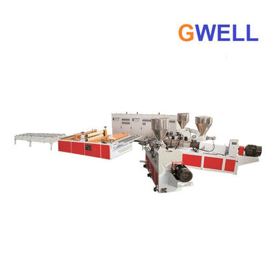 comprare mattonelle ASA Pvc Board Production Line della resina sintetica di 3 strati online manufacture