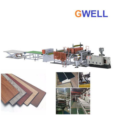 comprare PVC che pavimenta la linea di produzione pavimento del PVC che fa processo di fabbricazione della macchina online manufacture