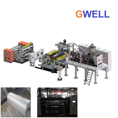 comprare La superficie posteriore solare di PVDF ha fuso la linea vite di produzione cinematografica della macchina dell'estrusione del film di PVDF singola online manufacture