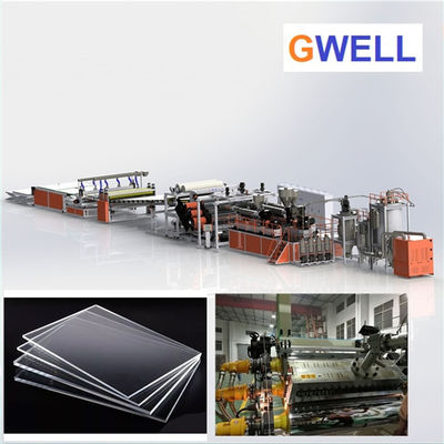 comprare Linea di produzione di fogli PC personalizzati 200kg/h 300kg/h 450kg/h online manufacture