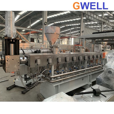 comprare strato gemellato parallelo dell'ANIMALE DOMESTICO della macchina dell'estrusore a vite di 95mm che fa le facilità ausiliarie online manufacture