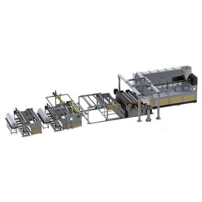 comprare Semi bianchi impressi del modulo solare di EVA Film Extrusion Line For trasparenti online manufacture