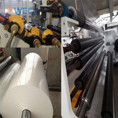 Acquistare Macchina per estrusione di fogli in PP a basso consumo energetico e alta capacità per linea di produzione di fogli termoformabili di spessore 0,15-3 mm online manufacture